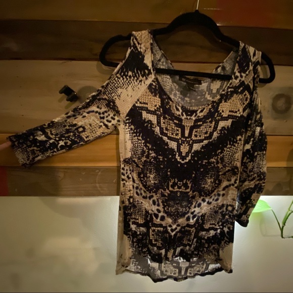 INC International Concepts(S) Bare Shoulder Blouse - Picture 6 of 11